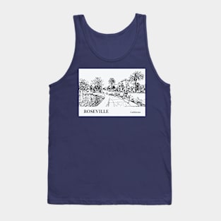 Roseville - California Tank Top